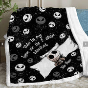 JS Lover Fleece Blanket Personalized This Is My Leave Me Alone Blanket