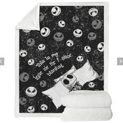 JS Lover Fleece Blanket Personalized This Is My Leave Me Alone Blanket