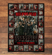 The Walking Dead Lover Quilt Blanket