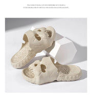 Skull Lover New Personalized Design Slippers Platform Beach Non-slip 2023