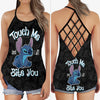 Stitch Lover 1 Cross Open Tank Top