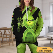 Personalized Grinch Lover Hoodie/Leggings/Zipper Hoodie/Sweatshirt/TShirt