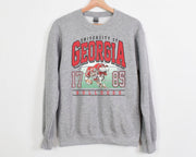 Retro Georgia Bulldogs Sweatshirt, Gildan Sweatshirt, Women's Sweatshirt, Georgia Bulldogs T shirt / Sweatshirt / Hoodie