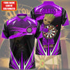 Personalized Name Gr Darts Purple Version All Over Printed Unisex Shirt Ver 1