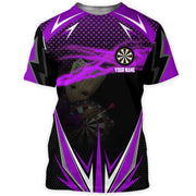 Personalized Name Gr Darts Purple Version All Over Printed Unisex Shirt Ver 1