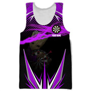 Personalized Name Gr Darts Purple Version All Over Printed Unisex Shirt Ver 1