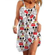 Disney2m lover 15 Slip Dresses Beach Dress Allover Print