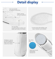 Horror Lover Michael High Top White Shoes