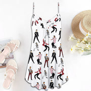 Elvis Lover 1 Spaghetti Strap Summer Dress