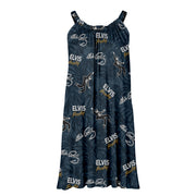 Elvis Lover Dress Allover Print Su116