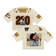 Cbrownlover 2 Crop Top Football Jersey