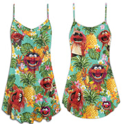 Muppetslover 1 Spaghetti Strap Summer Dress