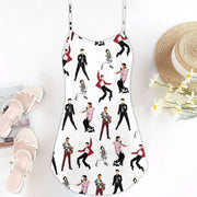 Elvis Lover 1 Spaghetti Strap Summer Dress