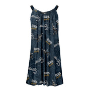 Elvis Lover Dress Allover Print Su116