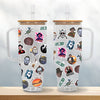 Horror Characters Lover Glass Tumbler 40 Oz