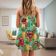 Muppetslover 2 Spaghetti Strap Summer Dress