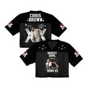 Cbrownlover 4 Crop Top Football Jersey