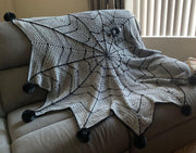 Spider Web Crochet Blanket A Fun Handcrafted Crocheted