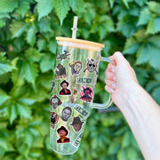 Horror Characters Lover Glass Tumbler 40 Oz