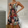 Horror Lover Strappy Swing Dress