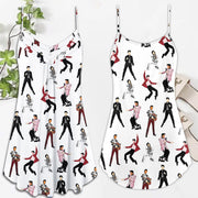 Elvis Lover 1 Spaghetti Strap Summer Dress