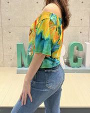 JEROLOVER 1 Women's Off-the-shoulder T-shirt