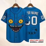 Halloween Kpop Demon Hunters Tiger Costume Baseball Jersey - Custom Name