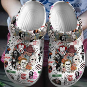 Horrorlover Characters 3 Clogs