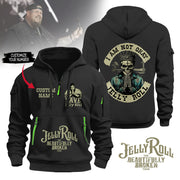 J Am Not Okay Jerolover 2D Quarter Zip Hoodie Multicolor
