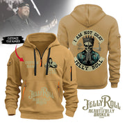 J Am Not Okay Jerolover 2D Quarter Zip Hoodie Multicolor