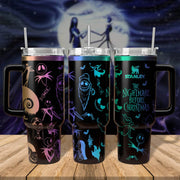 Horror Lover NMBC 1 40oz Steel Laser Engraved Tumbler