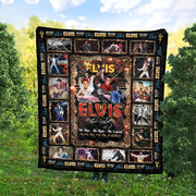 Elvis Lover 8 Quilt Blanket