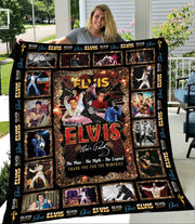 Elvis Lover 8 Quilt Blanket