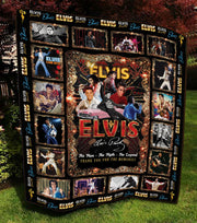 Elvis Lover 8 Quilt Blanket