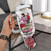 Elvis Lover 40oz Tumbler Steel Ver 4