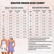 Halloween Derpy Tiger Blue Costume Skater Dress
