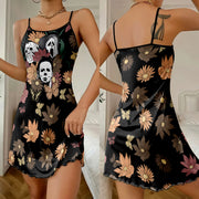 Horror Lover 2 Strappy Swing Dress