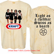 Kraft Light As A Cheddar Swiss As A Board Unisex Blast T-Shirt | Comfort Colors 1745