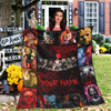 [PERSONALIZED] Horror Lover 18 Fleece Blanket