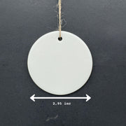 Jerolover Ceramic Ornament 2 Sided Print