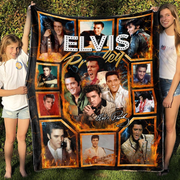 Elvis Lover 2 Quilt Blanket