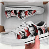 Horror Lover Michael M Low Top White Shoes