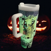 Halloween Glow In The Dark Tumbler 40oz Cup