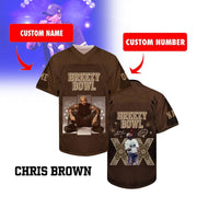 Cbrownlover Breezy Bowl 1  Football Jersey - Custom