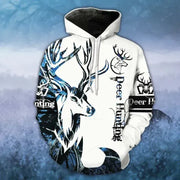 Blue Neon Deer hunting T-Shirt/Hoodie/Sweatshirt