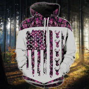 Deer Flag Camo Pink T-Shirt/Hoodie/Sweatshirt