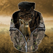 Deer Running Out Camo T-Shirt/Hoodie/Sweatshirt