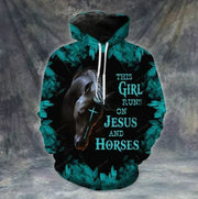 Jesus and Horse T-Shirt/Hoodie/Sweatshirt