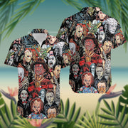 Horror Lover Hawaii Shirt + Beach Short SY002