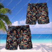 Horror Lover 9 Hawaii Shirt + Beach Short SKU0621